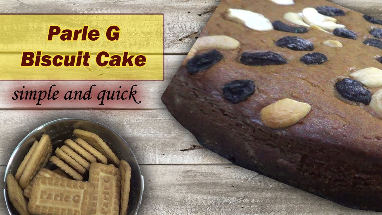 Biscuit cake egg less bake without oven at home in lockdown, with easily available home ingredients