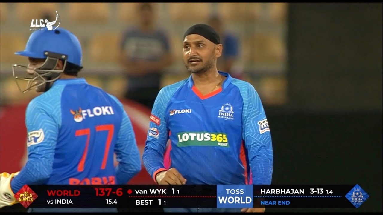 Watch – Harbhajan Singh’s 4 for 13 in just two overs | Leggings League cricket