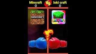 Minecraft vs Loki craft 🤯 || देख लो किसमें कितना है दम 🤔 #shorts screenshot 2
