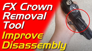 FX Crown Plenum Plug Removal Tool - FX Airgun Tool