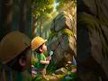 Cute little boy building rock house😍#ytshorts #youtubeshorts #fyp#love #cartoon #ai#support