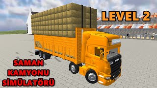Saman Kamyonu Simülatörü||( Level 2)//Tüm Leveller//Gamerman//Android Gameplay screenshot 1
