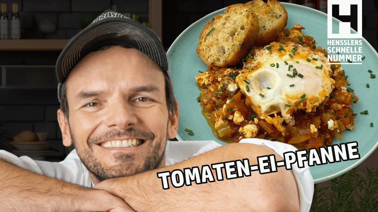 Schnelles Tomaten-Ei-Pfanne Rezept von Steffen Henssler