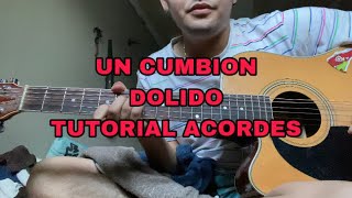 Un cumbion dolido - Christian Nodal - tutorial acordes