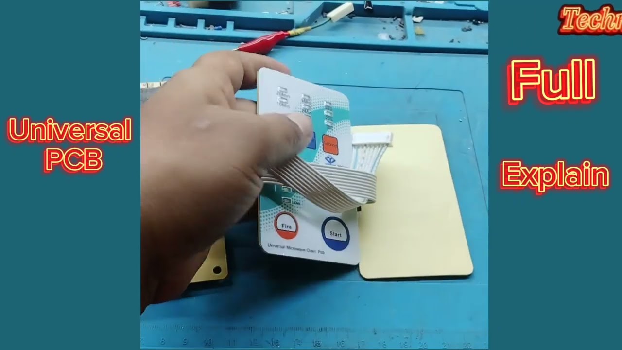 Microwave Universal PCB Board Diagram..!!