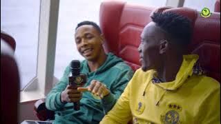 UTANI WA DUBE KWA DUKE WAKIWA KWENYE BOTI KUELEKEA ZANZIBAR KWENYE MECHI DHIDI YA DODOMA JIJI
