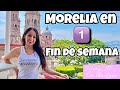 🚘❤️ ¿Qué HACER en MORELIA en 1 FIN de SEMANA?☝🏻🌳🌝 Actividades, hoteles, restaurantes y tours