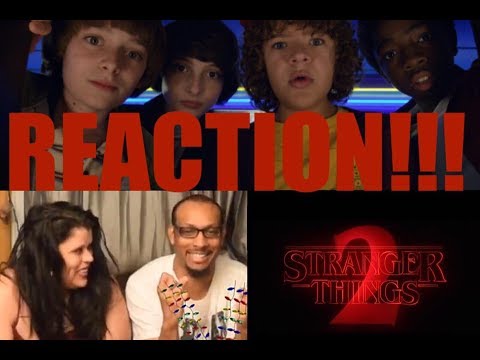 Stranger Things Season 2 Comic Con Trailer Reaction Youtube