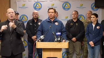 LIVE: Florida Governor DeSantis Gives Update on Storm Ian Rescue Efforts