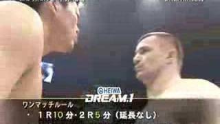 Mirko Crocop vs. Tatsuya Mizuno (DREAM.1)