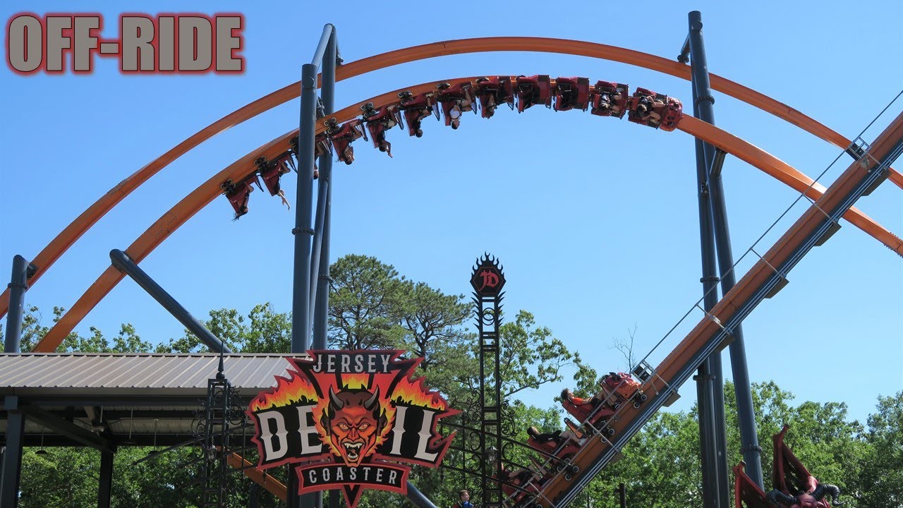 Jersey Devil Coaster, Six Flags Great Adventure] Have you experienced an  RMC Raptor before? : r/rollercoasters