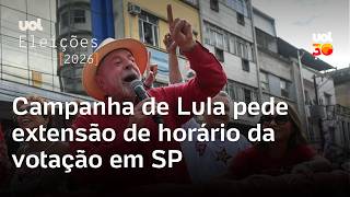 Lula's campaign requests extension of voting hours in São Paulo