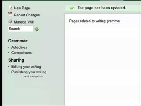 How to create a wiki menu.mp4