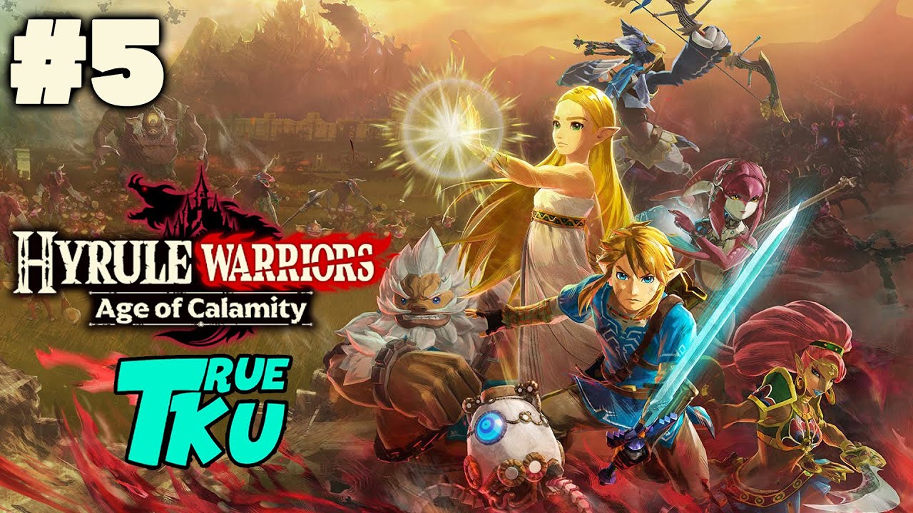 Hyrule Warriors: Age of Calamity Прохождение #5 Приквел по Мотивам Zelda BOTW! Ждем TOTK