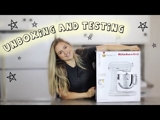 KitchenAid Professional 600 Series 6 Quart Stand Mixer Unboxing