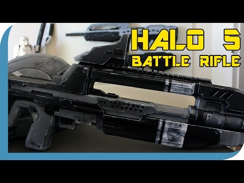 HALO 5 : Battle Rifle ( Display Prop Overview )