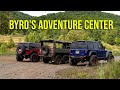 Byrd's Adventure Center - Pinzgauer Keeps up with the Jeeps!