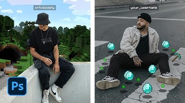 How to Create a Minecraft Edit in Adobe Photoshop (Tutorial)