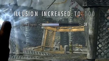 Skyrim Special Edition Illusion Level 1-100 FAST!