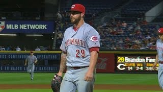 Cin@atl: finnegan fans five over six brilliant frames