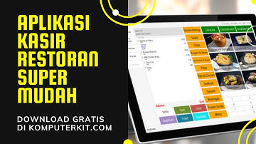 Program Kasir Restoran Super Mudah