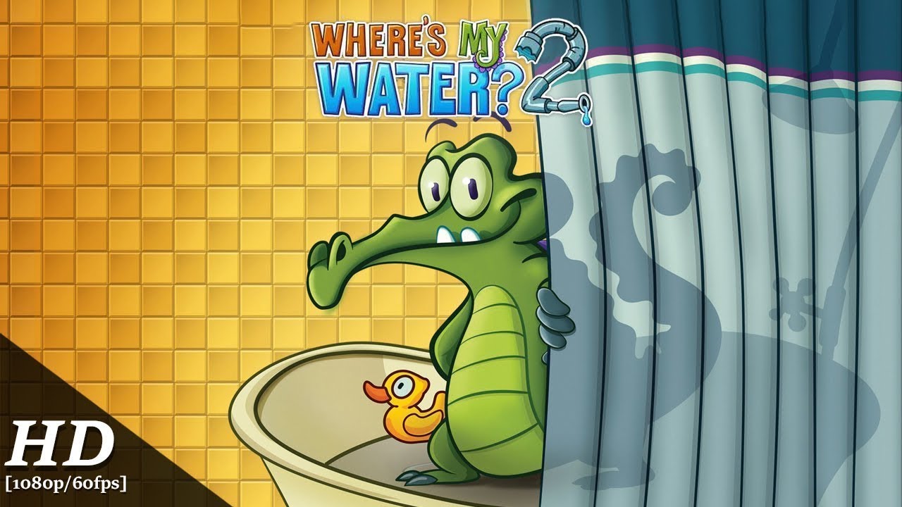 Naughty CROCS got no chill !! Where is my water 2 All levels soap - YouTube