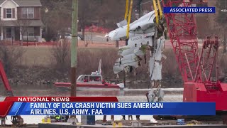 Family of DCA crash victim sues American Airlines, U.S. Army, FAA
