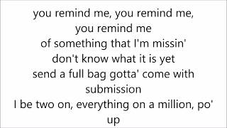 Kid Ink - Dolo ft. R Kelly (Lyrics Only)