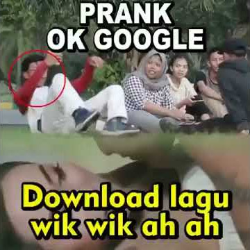 Viral prank download lagu#wik wik wik ah ah ah, lucu ngakak.