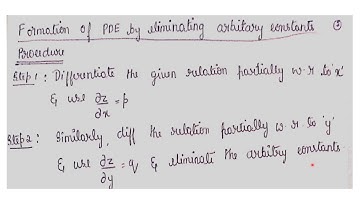 Module 3- Partial Differential equations class 1