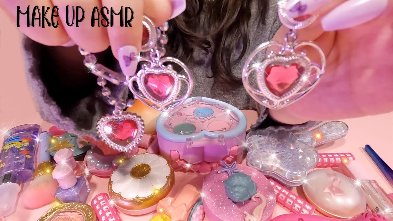 ASMR 동생에게 해주는 장난감 메이크업 롤플레잉 | Role-playing toy makeup for my cousin