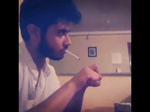 thug life light cigarette like a BOSS