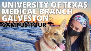 University of Texas Medical Branch Campus Tour - Walk with Me Around UTMB in 4K | Galveston