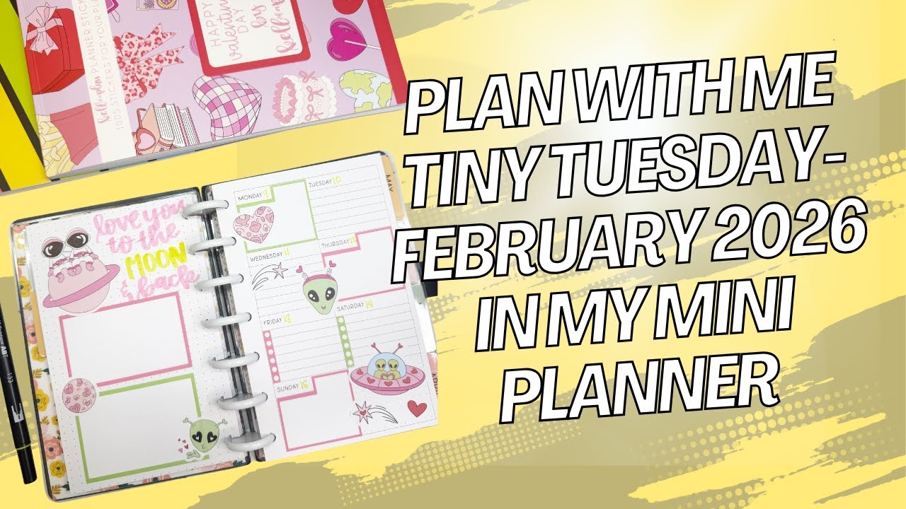 Планируйте вместе со мной — Мини-планы на февраль 2026 года (Tiny Tuesday)