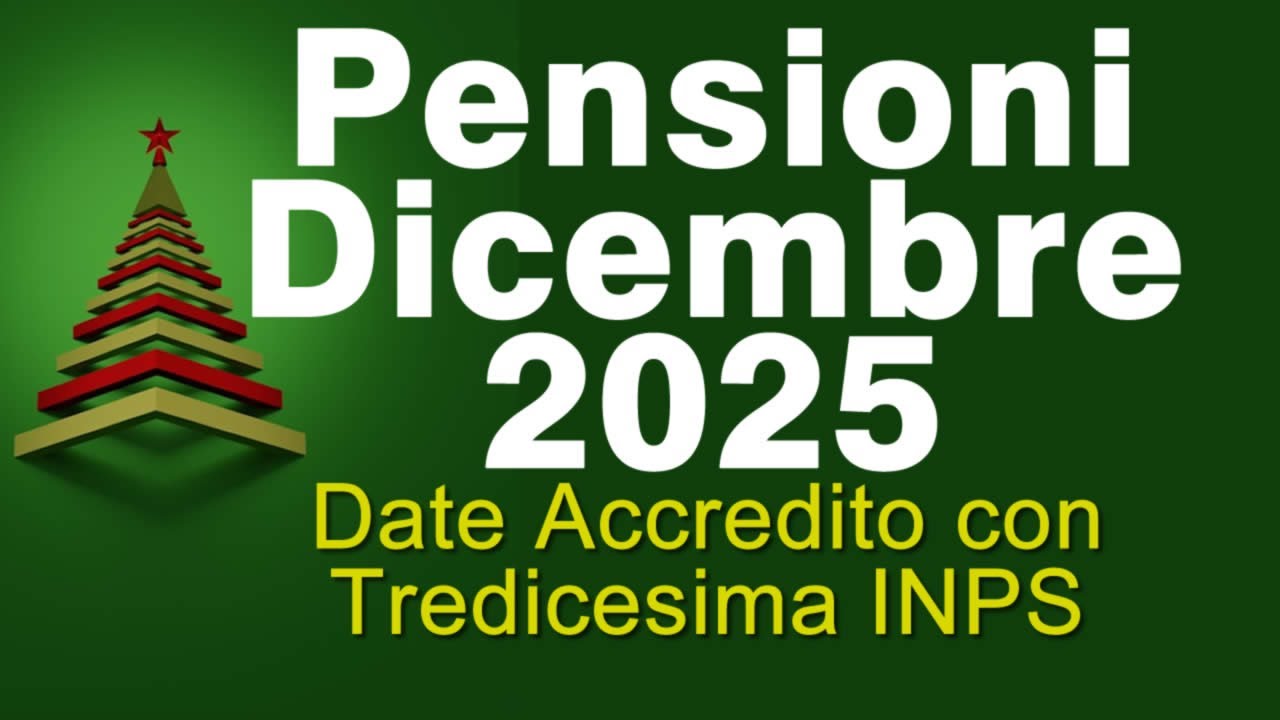 🎁 INPS Dicembre 2025: Pagamenti e Tredicesima – La Data da Segnare! 📌