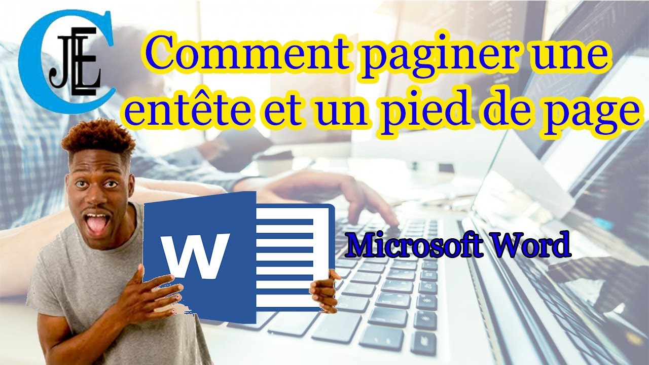Microsoft Word : Comment paginer une entête et un pied de page - YouTube
