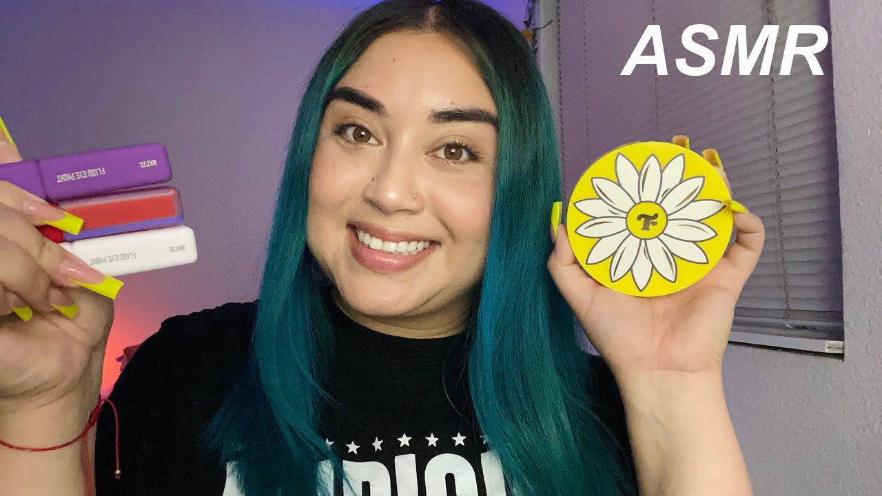 ASMR Recent Makeup Purchases- whisper, tapping