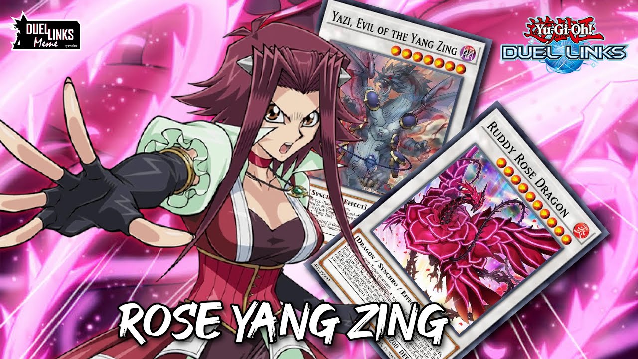 [DL] Rose Yang Zing, Top Tier Rose Dragon Deck [Yu-Gi-Oh! Duel Links]