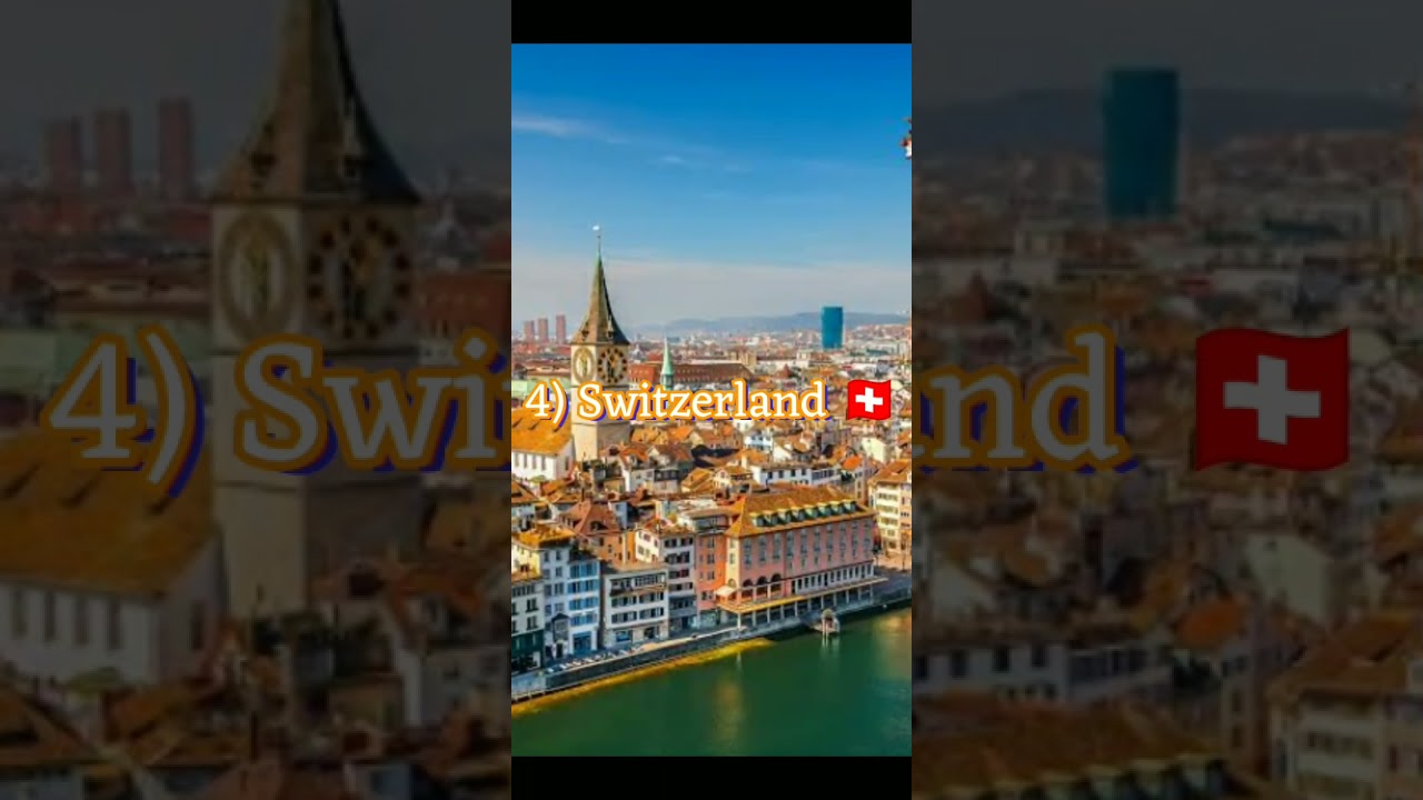 Top 10 best countries to live in future 👑❤️❤️ 