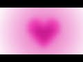 Aesthetic pink heart aura|focus background wallpaper with sound