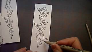 Icanthis Tangle pattern Video #131