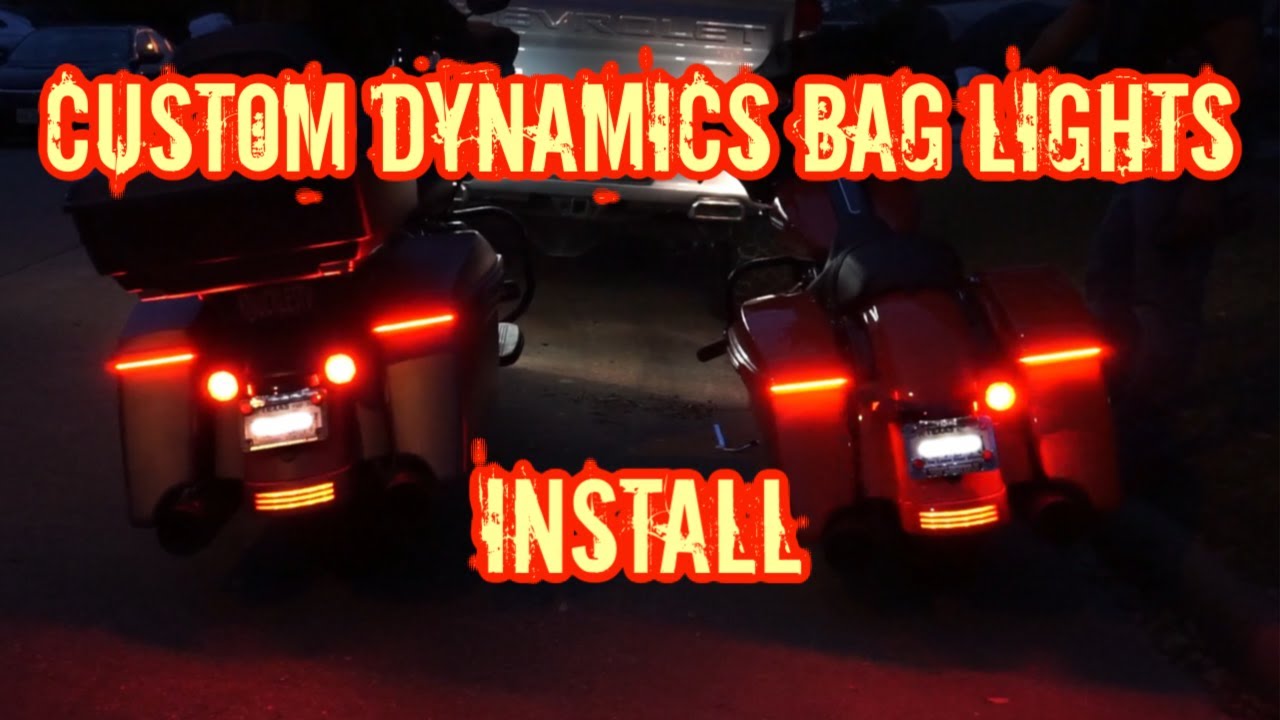CUSTOM DYNAMICS BAG LIGHTS | 2019 ROADGLIDE | HARLEY-DAVIDSON