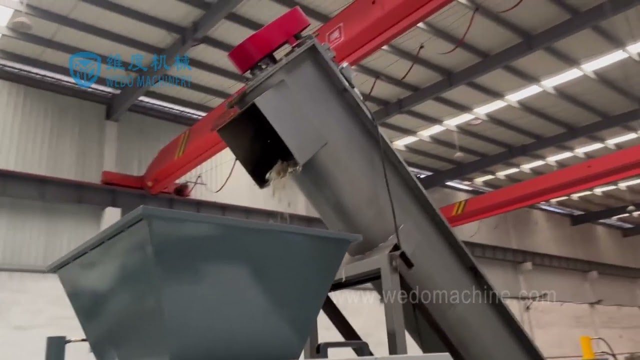 Advance  Technology Plastic Squeezer Dryer Machine,Plastic Recycing Machine