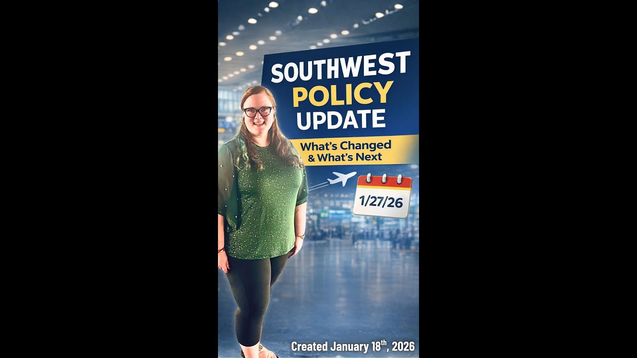 Flying Southwest in 2026: New Policies You Should Know