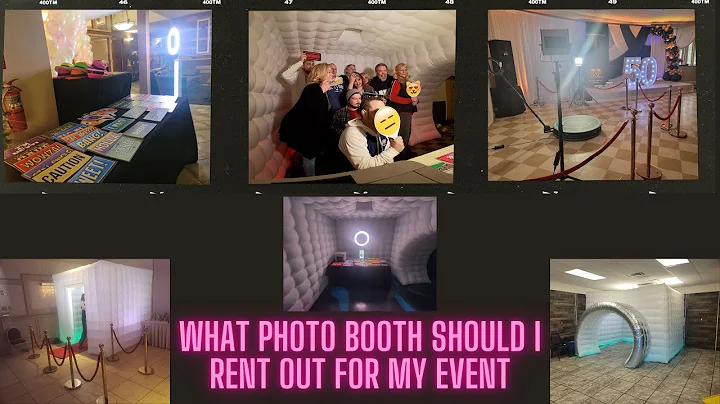 The different types of Photo Booths