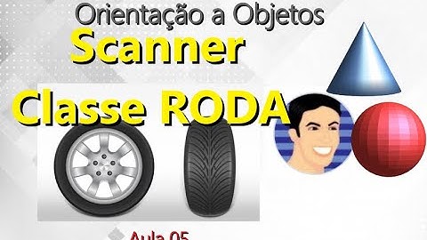 AulaOO#05 - Usando SCANNER para preencher os dados da classe RODA