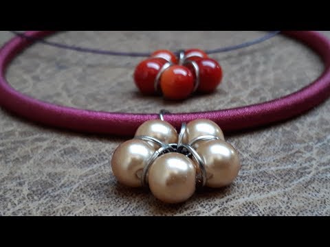 Lindo Dije de Perlas y Argollas...Clase #207!!!