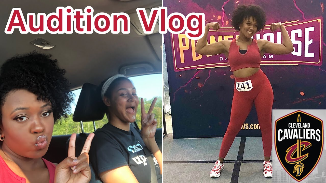 Trying out for the Cleveland Cavaliers Powerhouse dance team