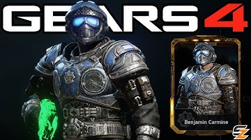 Gears of War 4 - "Benjamin Carmine" Character Multiplayer Gameplay!