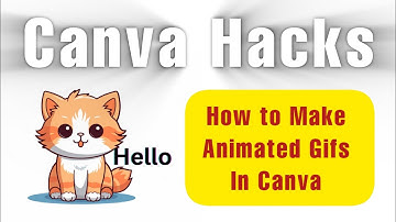 How to create animated Gifs in Canva| Animated GIFS |GIFS kaise bnayen mbl Mai |Canva Hacks | How2M